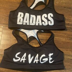 Constantly Varied Gear Black Sports Bras - Badass & Savage